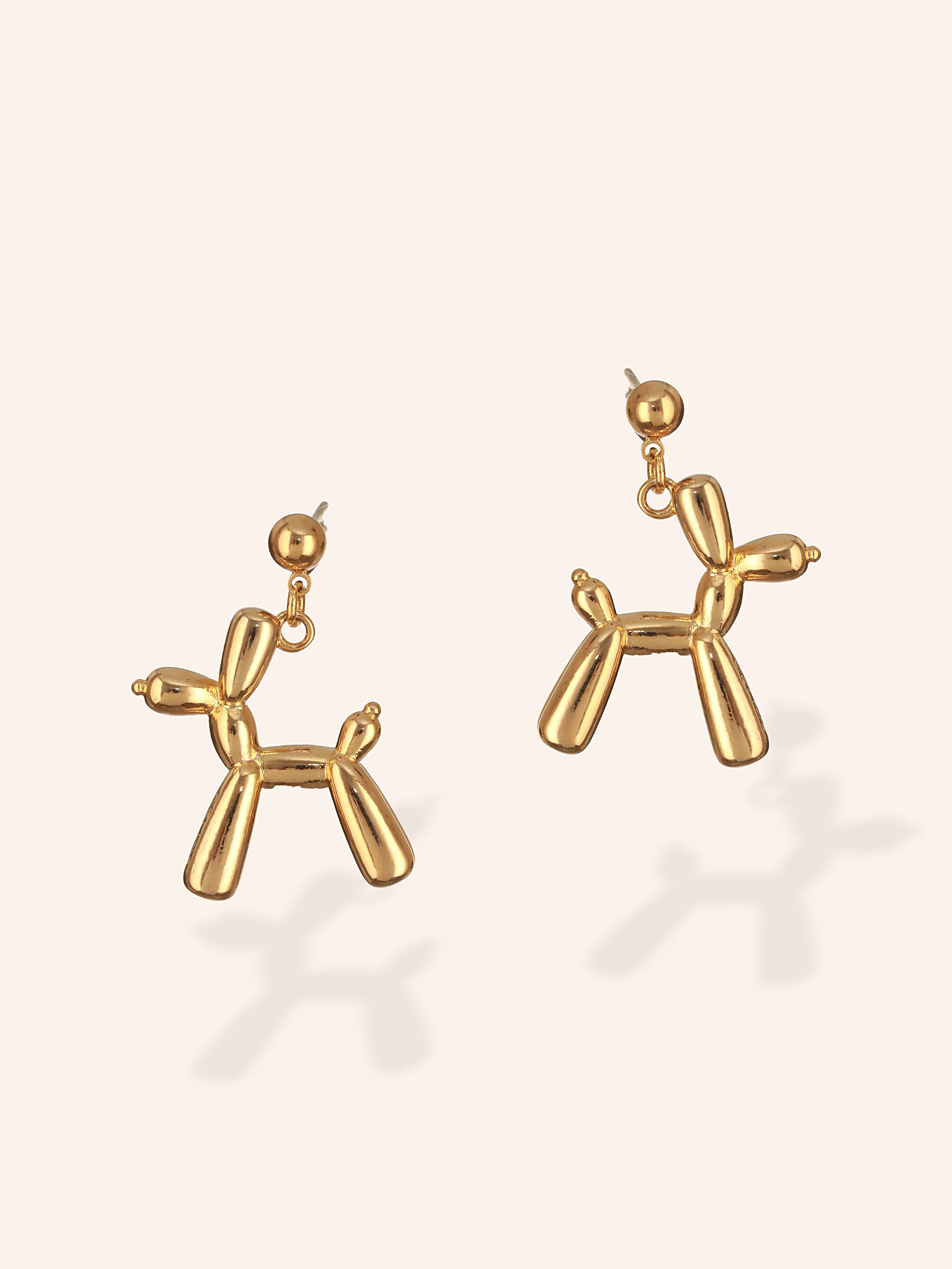 Golden Maverick Earrings  - 18K Gold Plated