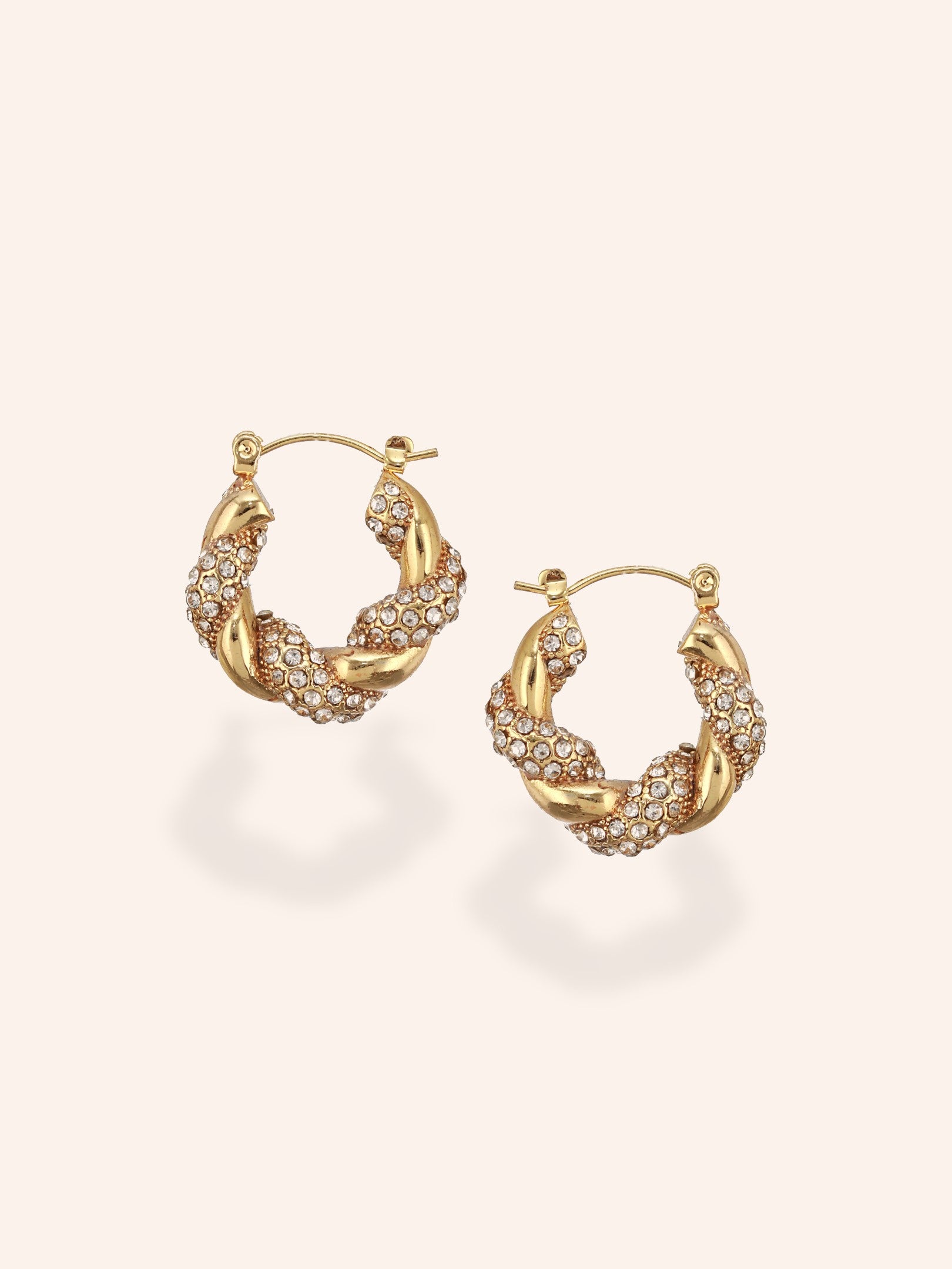 Twilight Hoops-18K Gold Plated