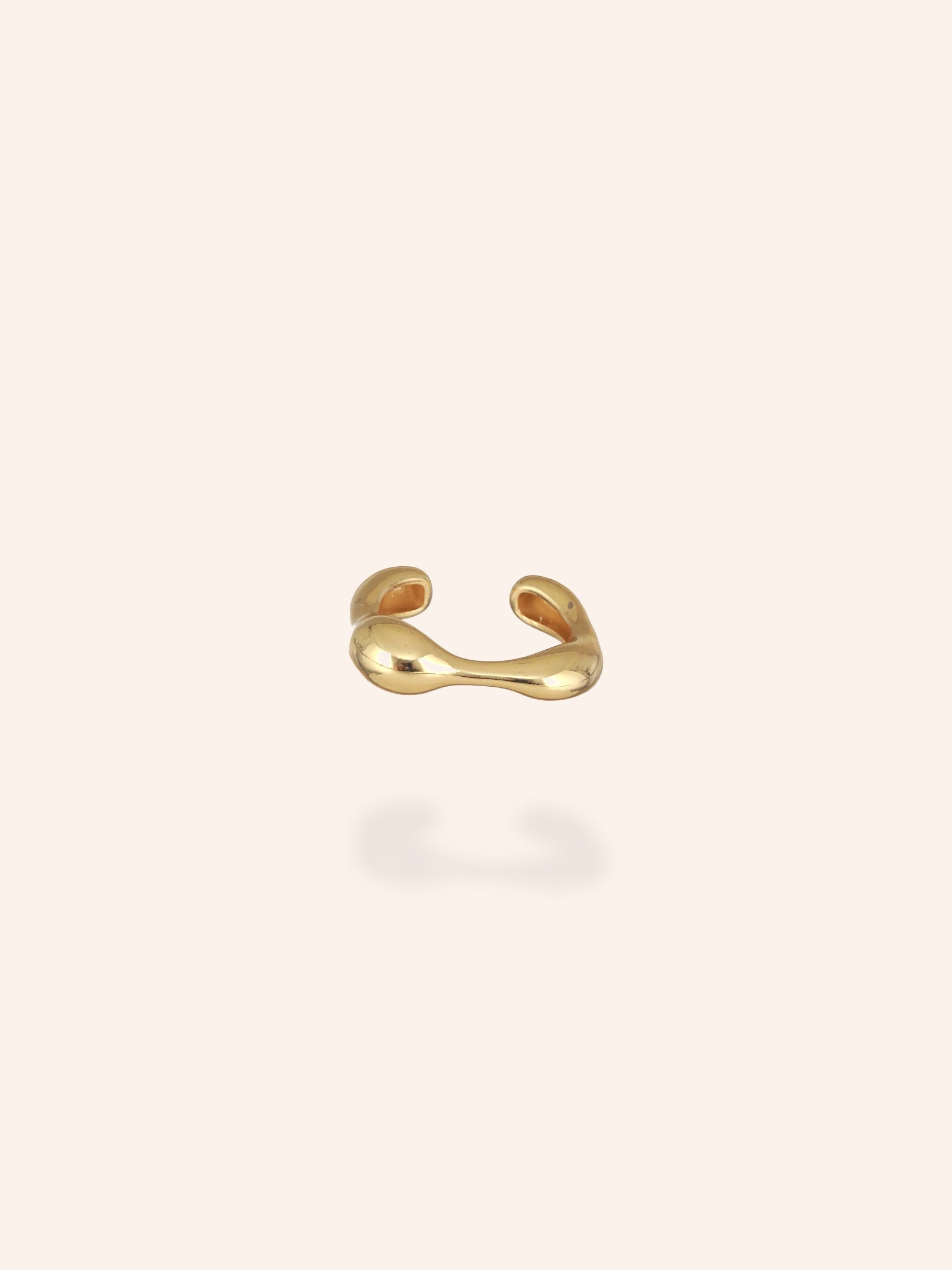 Smooth Gold Ring-18K Gold Plated