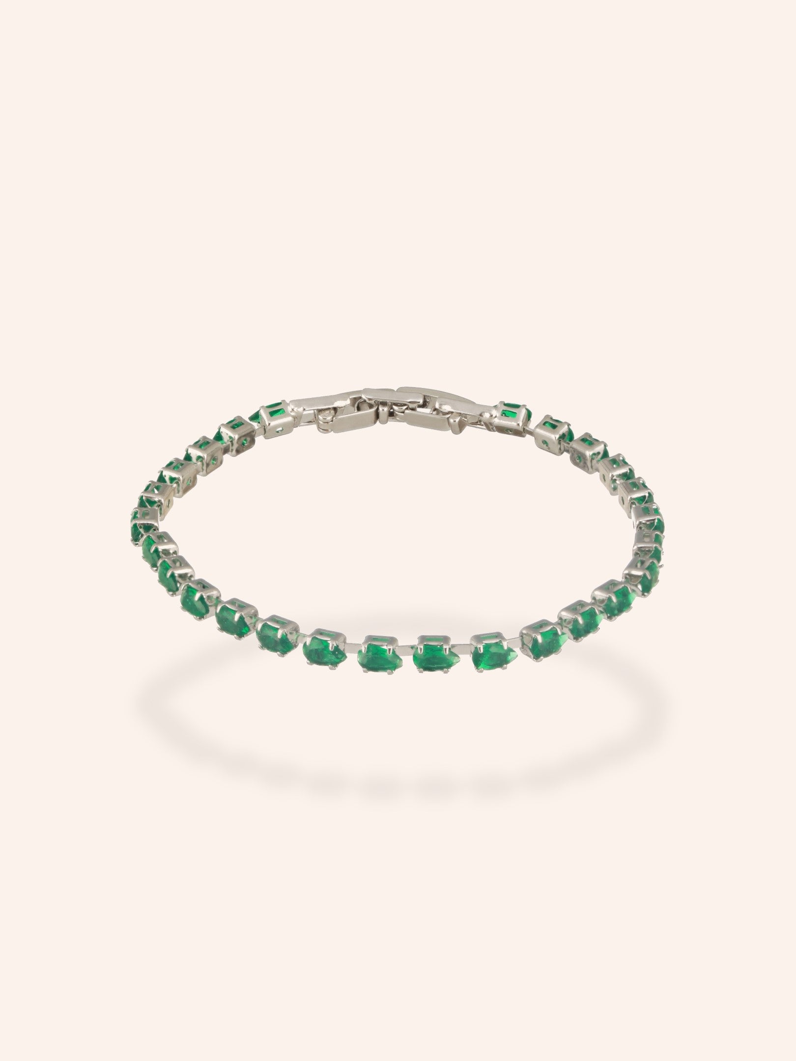 Emerald Shine Bracelet-18K Gold Plated