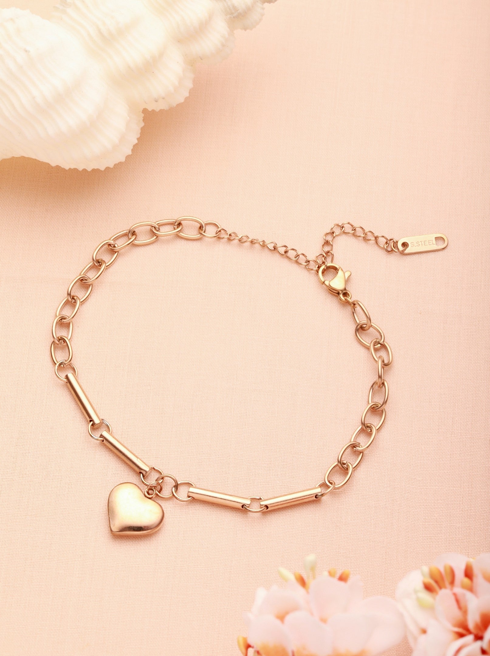 Heartstrings Connection Bracelet-18K Gold Plated