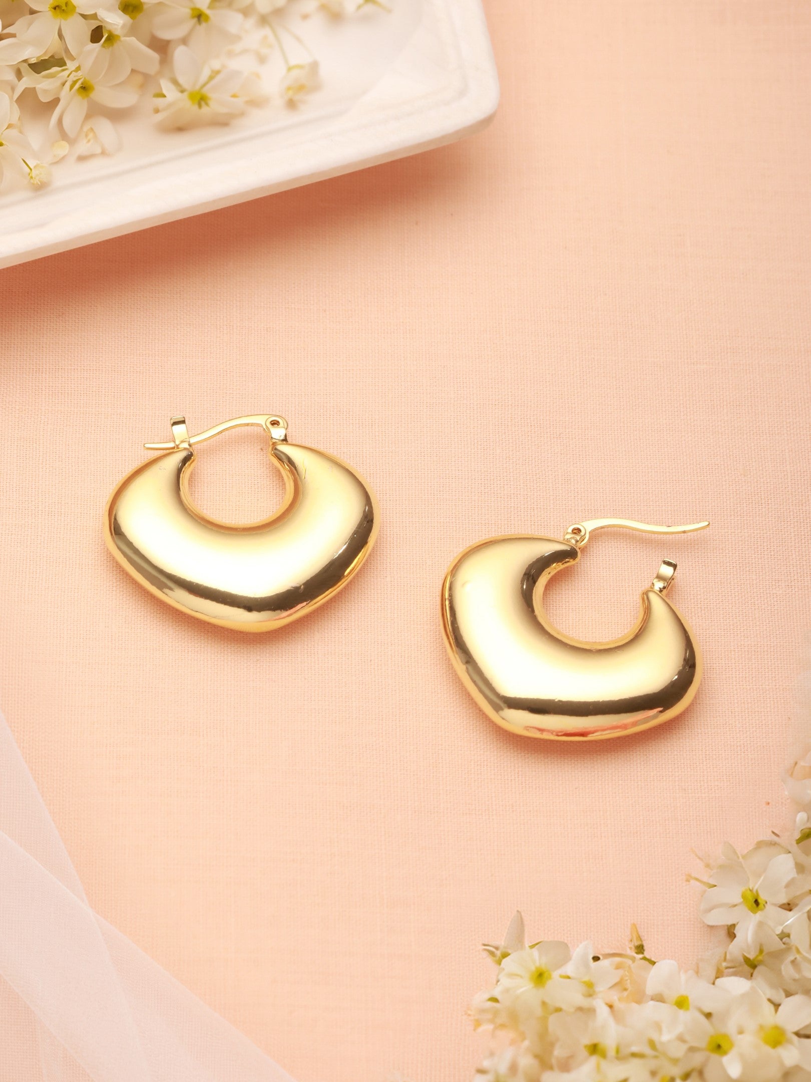 Glow Hoops - 18K Gold Plated