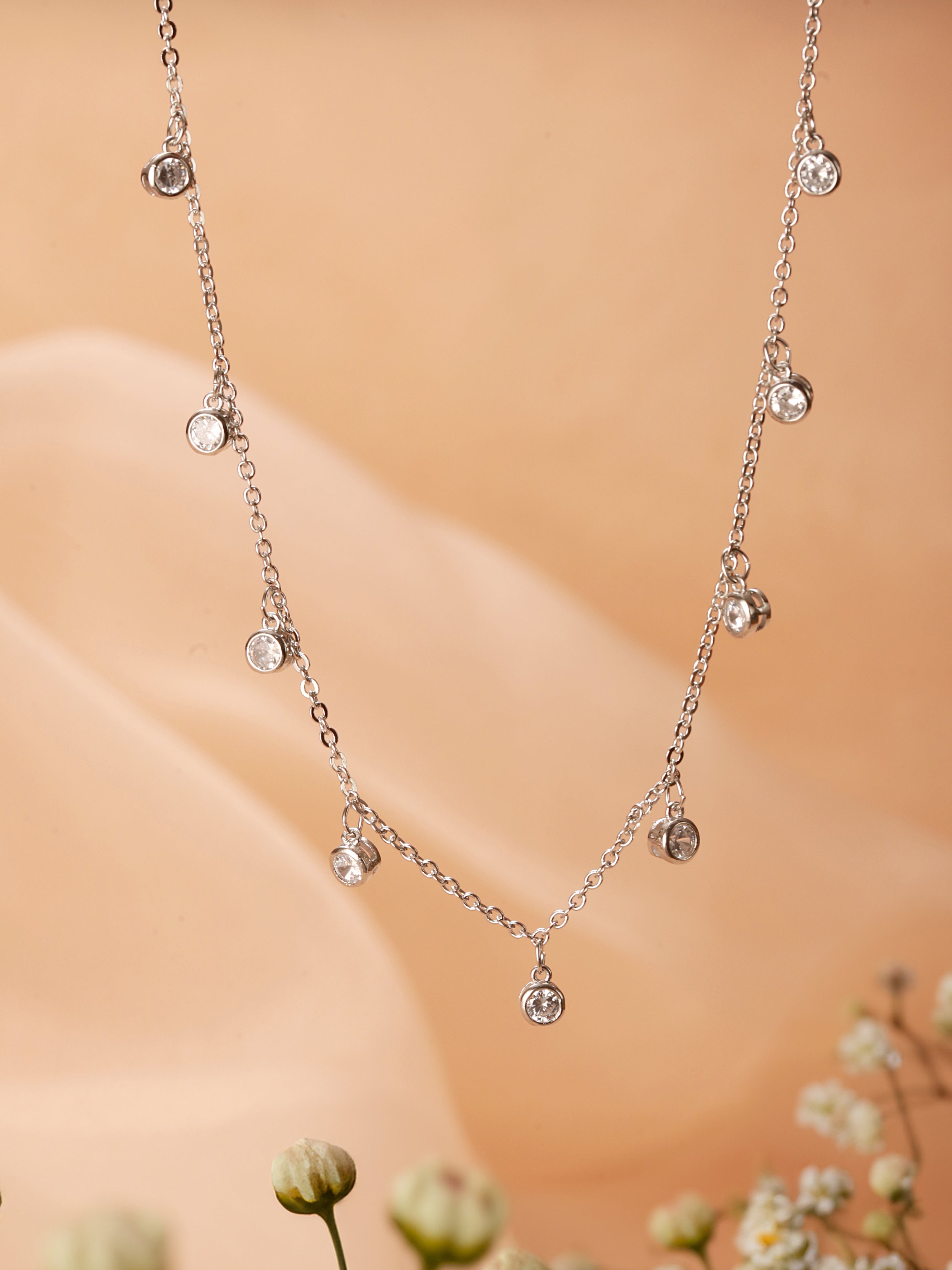 Crystal Drop Necklace